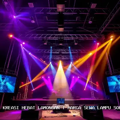 Harga Sewa Lampu Sorot Lamongan