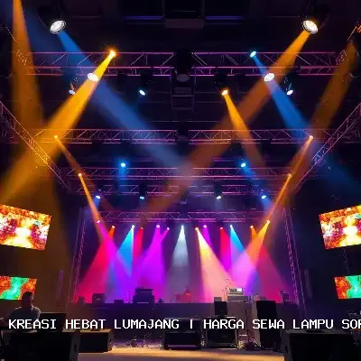 Harga Sewa Lampu Sorot Lumajang