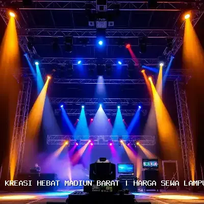 Harga Sewa Lampu Sorot Madiun Barat