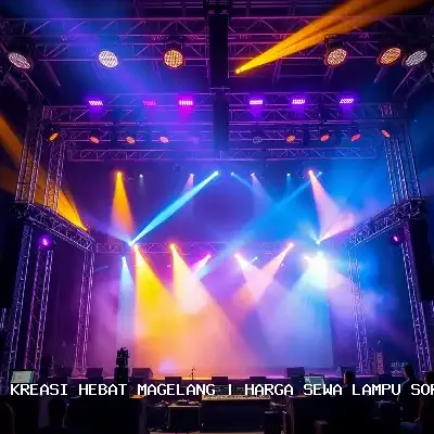 Harga Sewa Lampu Sorot Magelang untuk Event Megah