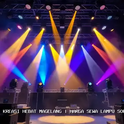 Harga Sewa Lampu Sorot Magelang untuk Event Megah