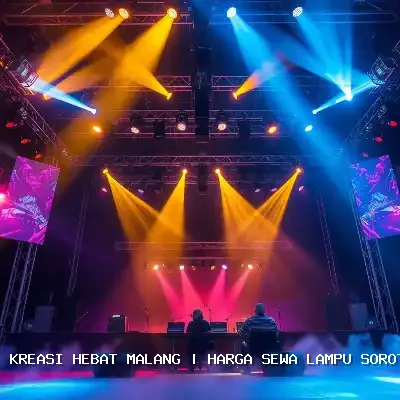 Harga Sewa Lampu Sorot Malang
