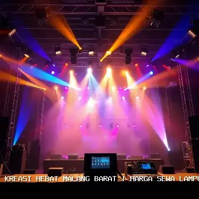harga sewa lampu sorot Malang Barat