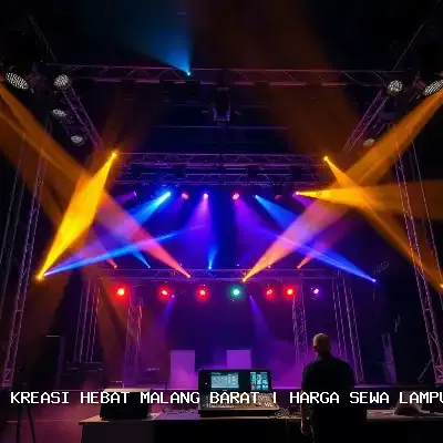 Harga Sewa Lampu Sorot Malang Barat