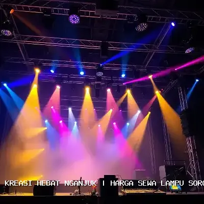 Harga Sewa Lampu Sorot Nganjuk