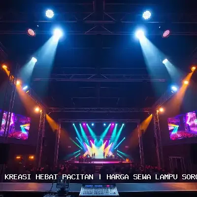 Harga Sewa Lampu Sorot Pacitan