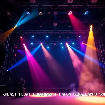 harga sewa lampu sorot Ponorogo