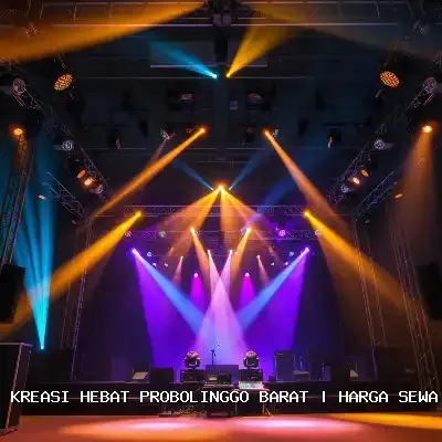 Harga Sewa Lampu Sorot Probolinggo Barat