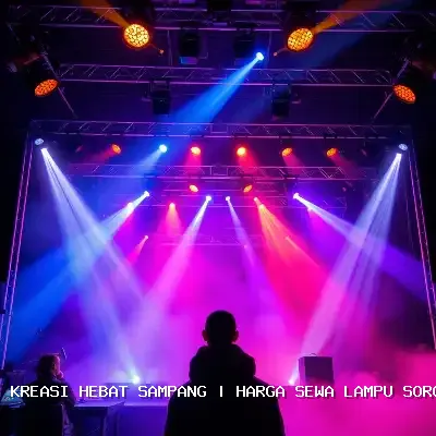 harga sewa lampu sorot Sampang