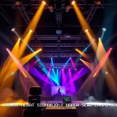 harga sewa lampu sorot Sidoarjo