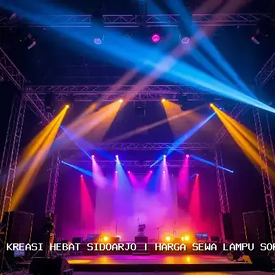 Harga Sewa Lampu Sorot Sidoarjo
