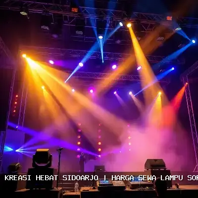Harga Sewa Lampu Sorot Sidoarjo