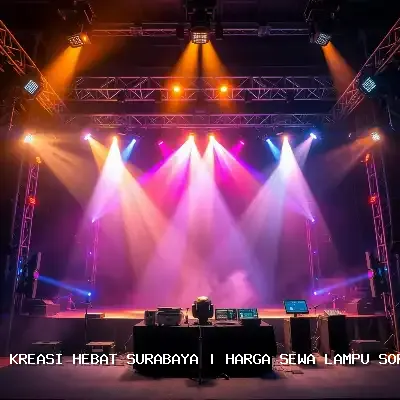 Harga Sewa Lampu Sorot Surabaya