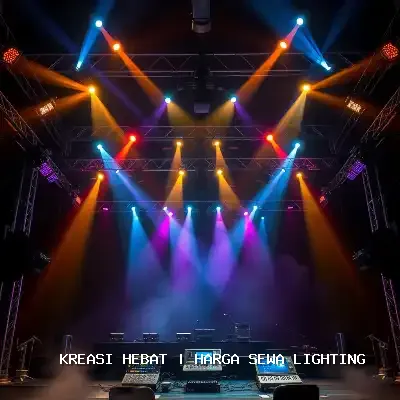 Harga Sewa Lighting Profesional untuk Event Anda