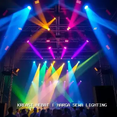 Harga Sewa Lighting Profesional untuk Event Anda