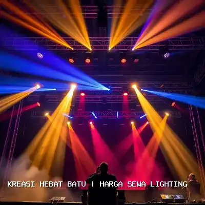harga sewa lighting Batu