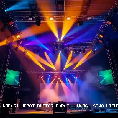 harga sewa lighting Blitar Barat