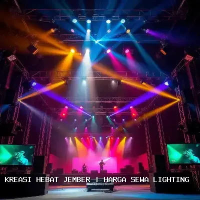 harga sewa lighting Jember