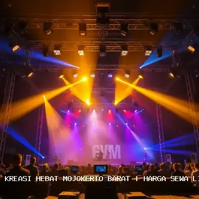 harga sewa lighting Mojokerto Barat