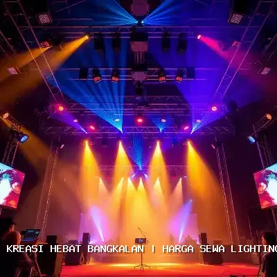 Harga Sewa Lighting Panggung Bangkalan