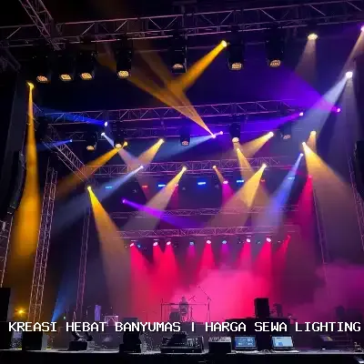 Harga Sewa Lighting Panggung Banyumas untuk Event Megah
