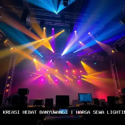 harga sewa lighting panggung Banyuwangi