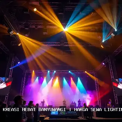Harga Sewa Lighting Panggung Banyuwangi