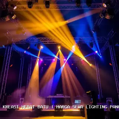Harga Sewa Lighting Panggung Batu