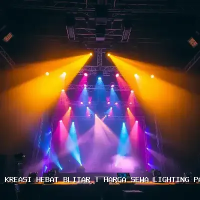 harga sewa lighting panggung Blitar