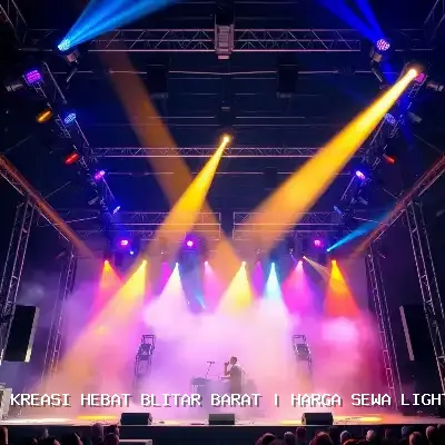 Harga Sewa Lighting Panggung Blitar Barat