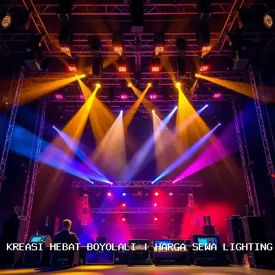Harga Sewa Lighting Panggung Boyolali
