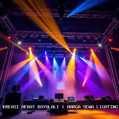 Harga Sewa Lighting Panggung Boyolali