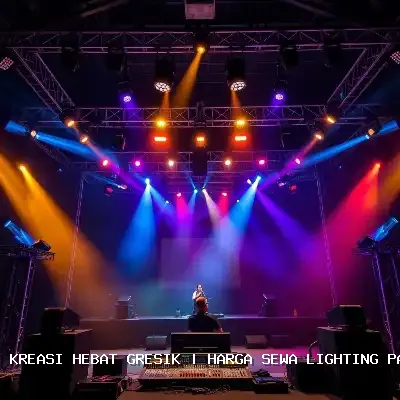 harga sewa lighting panggung Gresik
