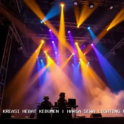 harga sewa lighting panggung Kebumen