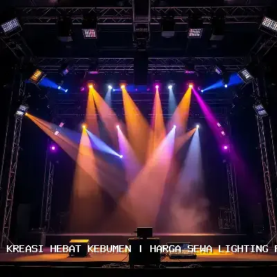 Harga Sewa Lighting Panggung Kebumen
