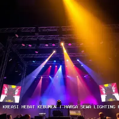 Harga Sewa Lighting Panggung Kebumen