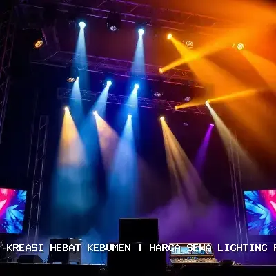 Harga Sewa Lighting Panggung Kebumen