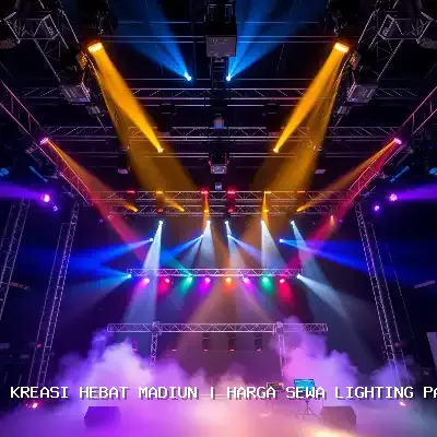 harga sewa lighting panggung Madiun