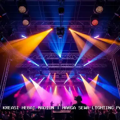 Harga Sewa Lighting Panggung Madiun