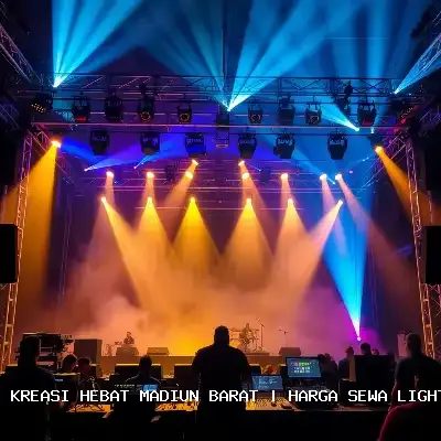 Harga Sewa Lighting Panggung Madiun Barat