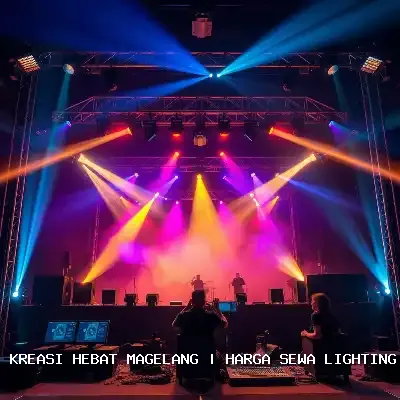 Portfolio Harga Sewa Lighting Panggung Magelang