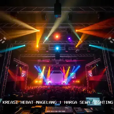 Portfolio Harga Sewa Lighting Panggung Magelang
