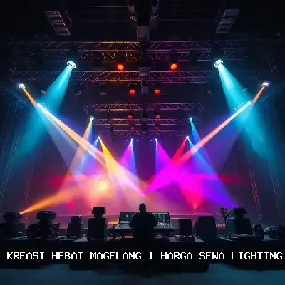 Portfolio Harga Sewa Lighting Panggung Magelang