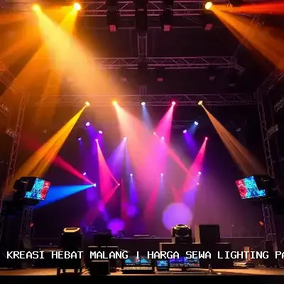 Harga Sewa Lighting Panggung Malang – Kreasi Hebat Malang