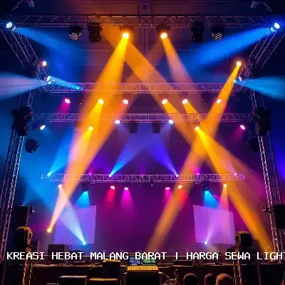 Harga Sewa Lighting Panggung Malang Barat