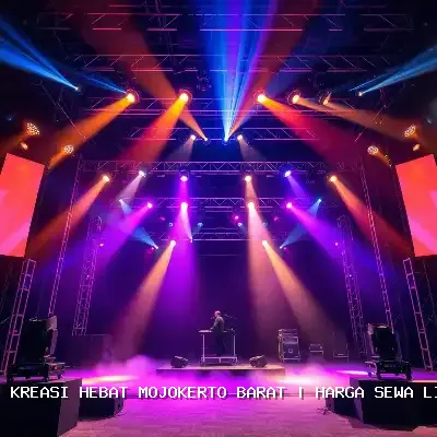 Portfolio Harga Sewa Lighting Panggung Mojokerto Barat