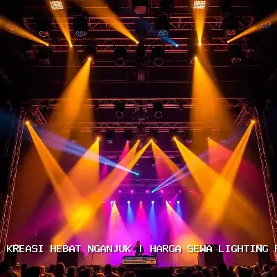 Harga Sewa Lighting Panggung Nganjuk
