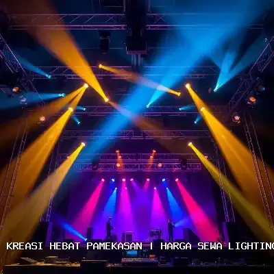 harga sewa lighting panggung Pamekasan