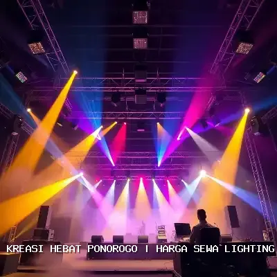 harga sewa lighting panggung Ponorogo