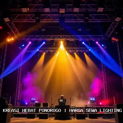 Harga Sewa Lighting Panggung Ponorogo